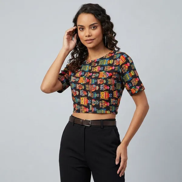 Solid_Cotton_Stretchable_Crop_Top
