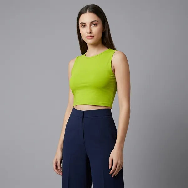 Solid_Cotton_Stretchable_Crop_Top