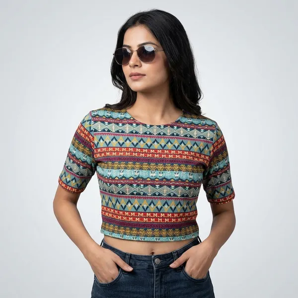 Solid_Cotton_Stretchable_Crop_Top
