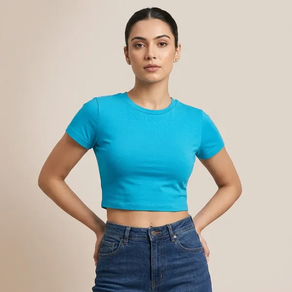 Solid_Cotton_Stretchable_Crop_Top