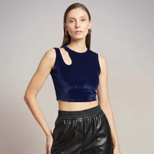 Solid_Cotton_Stretchable_Crop_Top