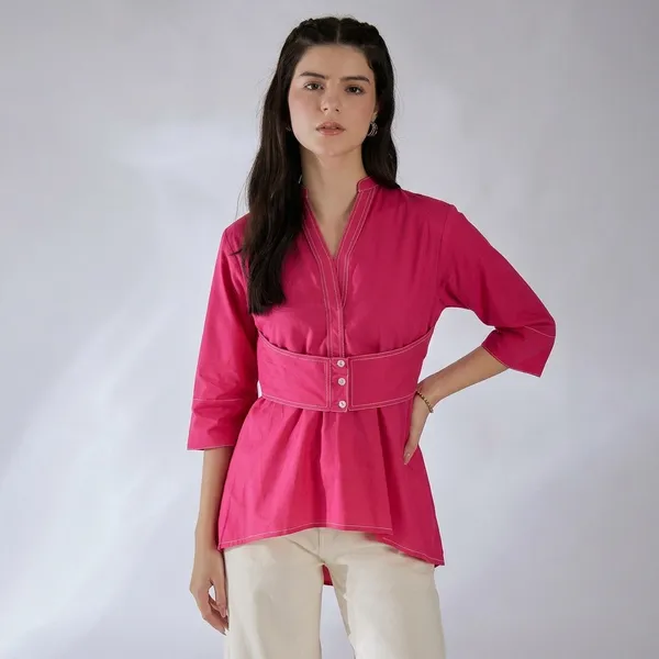 Corset_Panelled_Cotton_Shirt