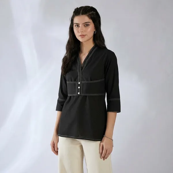 Corset_Panelled_Cotton_Shirt