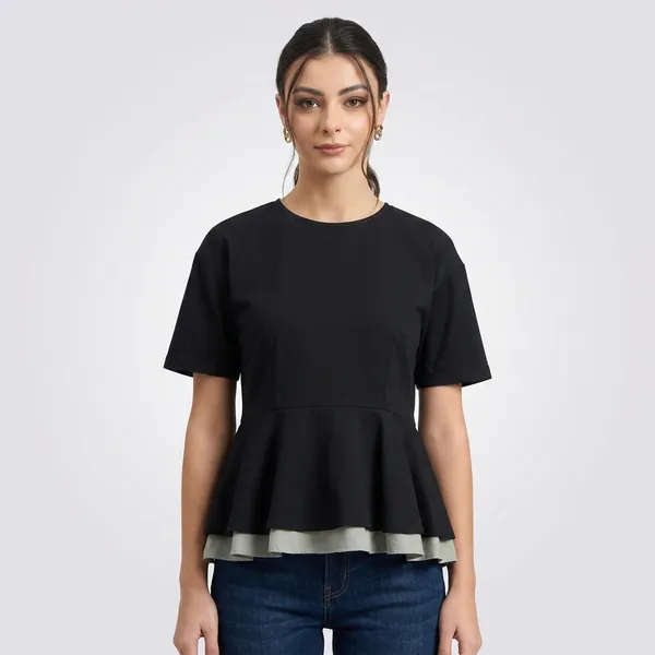 Pure_Cotton_Layered_Peplum_Top