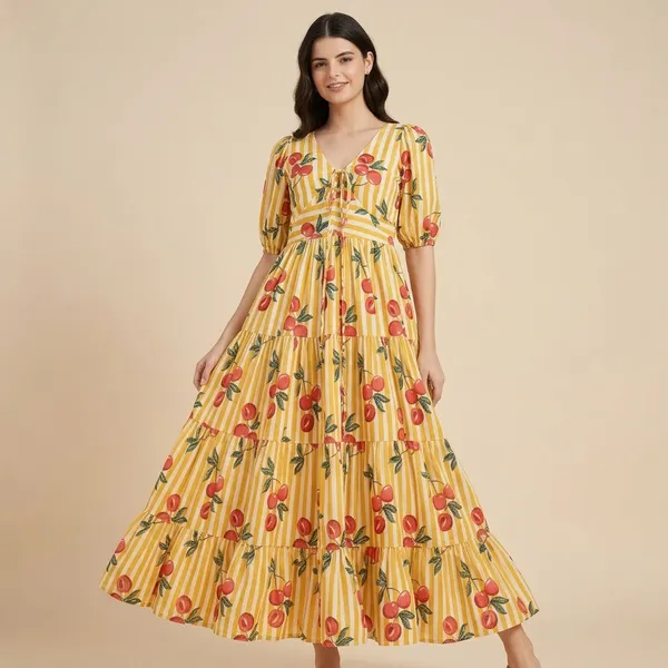 Pure_Cotton_Neck_Tie_Up_Maxi_Dress