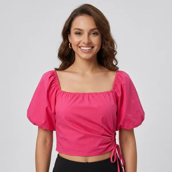 Solid_Cotton_Stretchable_Crop_Top