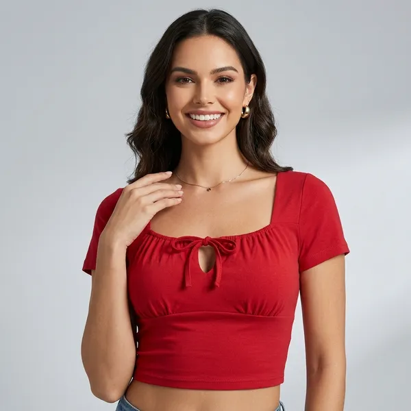 Solid_Cotton_Stretchable_Crop_Top