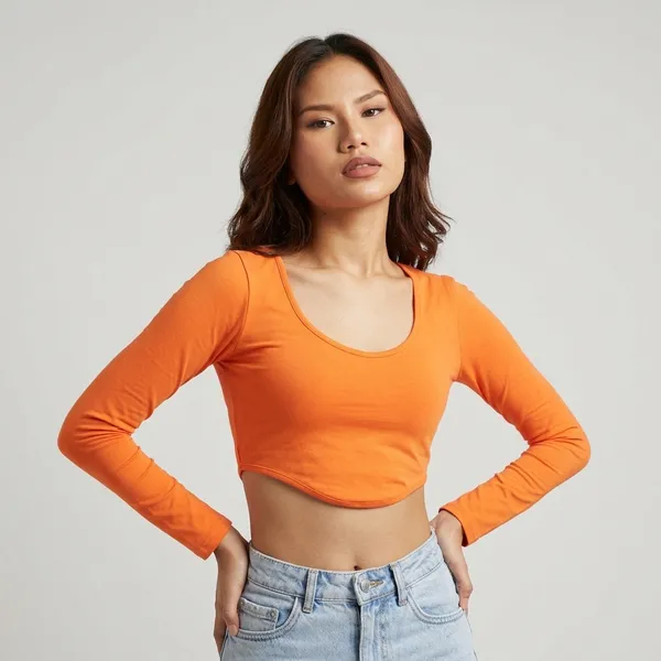 Solid_Cotton_Stretchable_Crop_Top