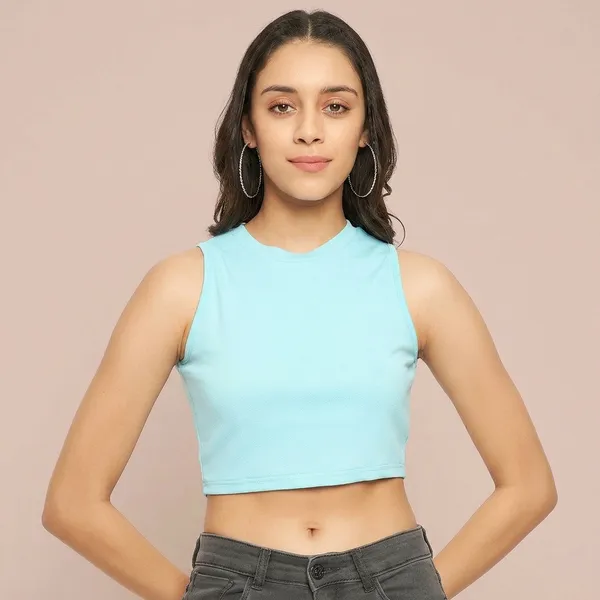 Solid_Cotton_Stretchable_Crop_Top