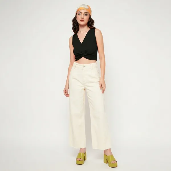 Cotton_Stretchable_Knotted_Short_Top