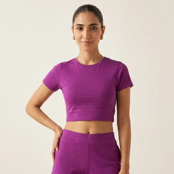 Solid_Cotton_Stretchable_Crop_Top