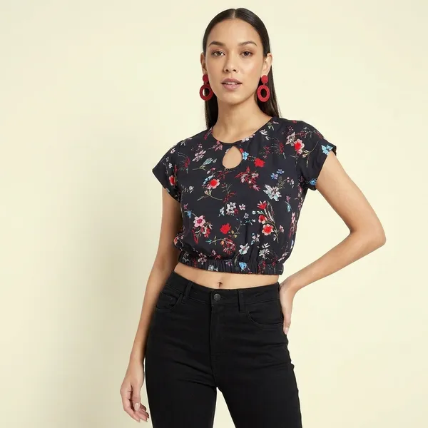 Solid_Cotton_Stretchable_Crop_Top