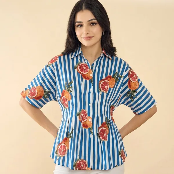Drop_Shoulder_Pleated_Pure_Cotton_Shirt