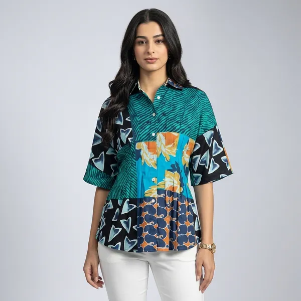 Drop_Shoulder_Pleated_Pure_Cotton_Shirt