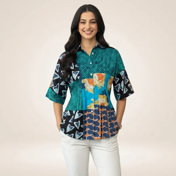 Drop_Shoulder_Pleated_Pure_Cotton_Shirt