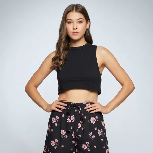Solid_Cotton_Stretchable_Crop_Top