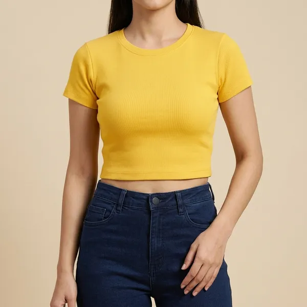 Solid_Cotton_Stretchable_Crop_Top