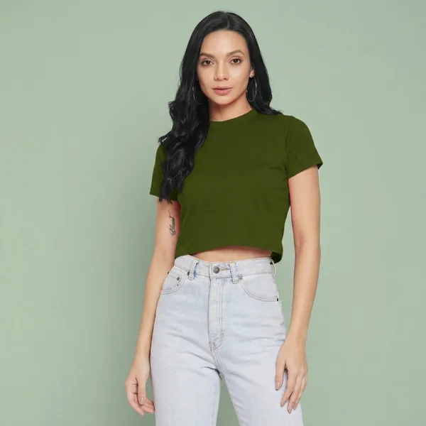 Solid_Cotton_Stretchable_Crop_Top