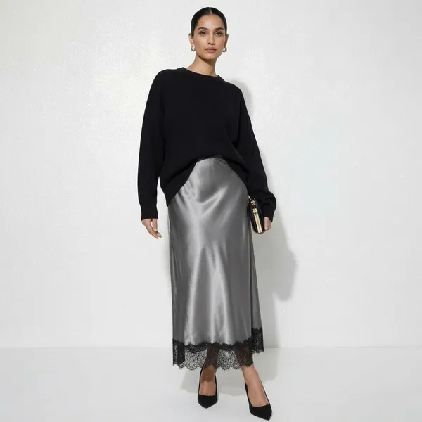 Lace_Satin_Midi_Skirt