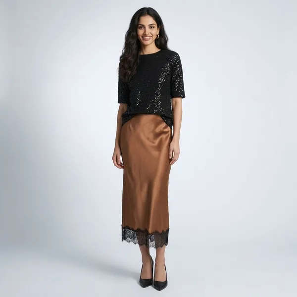 Lace_Satin_Midi_Skirt