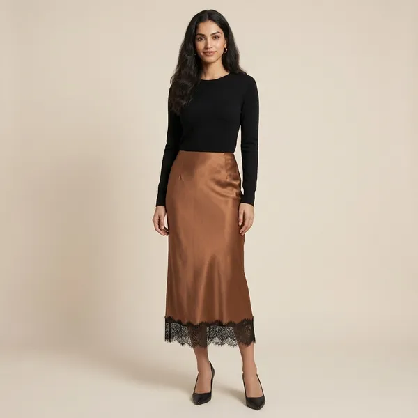 Lace_Satin_Midi_Skirt