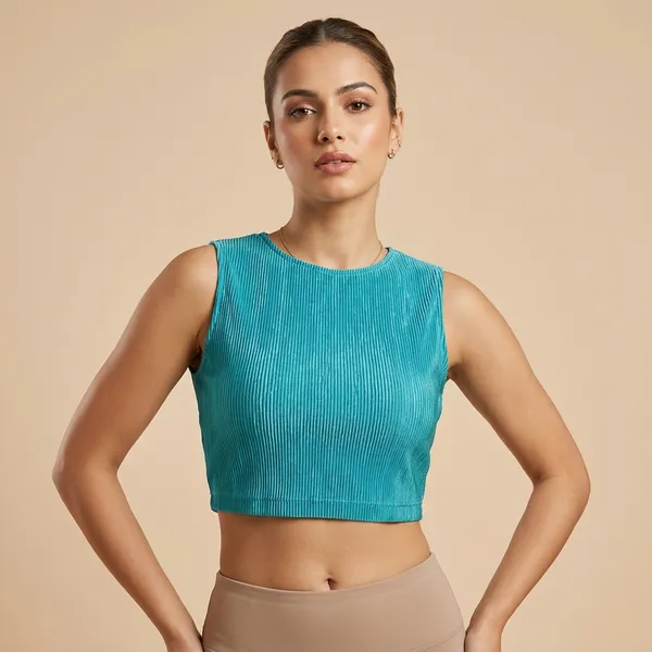 Solid_Cotton_Stretchable_Crop_Top