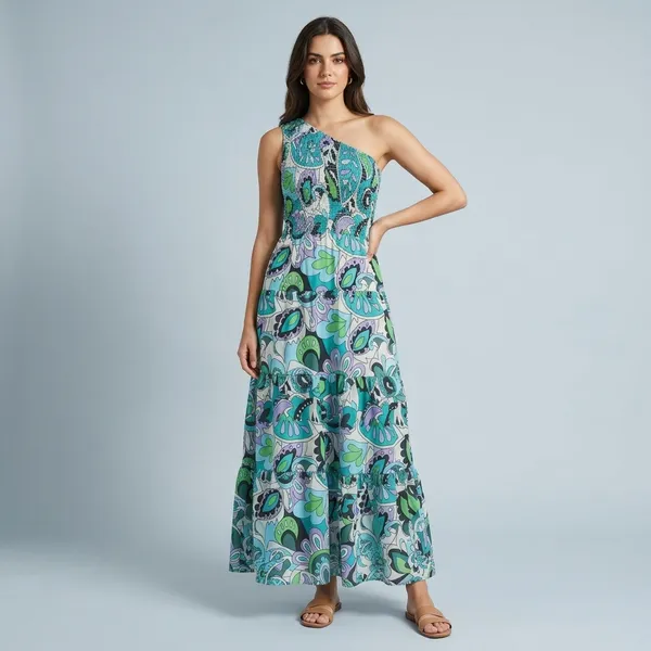 One_Shoulder_Smocked_Maxi_Dress