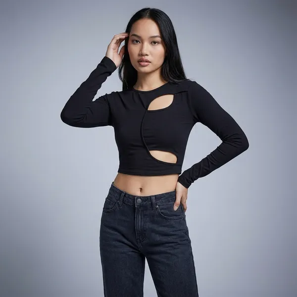 Solid_Cotton_Stretchable_Crop_Top