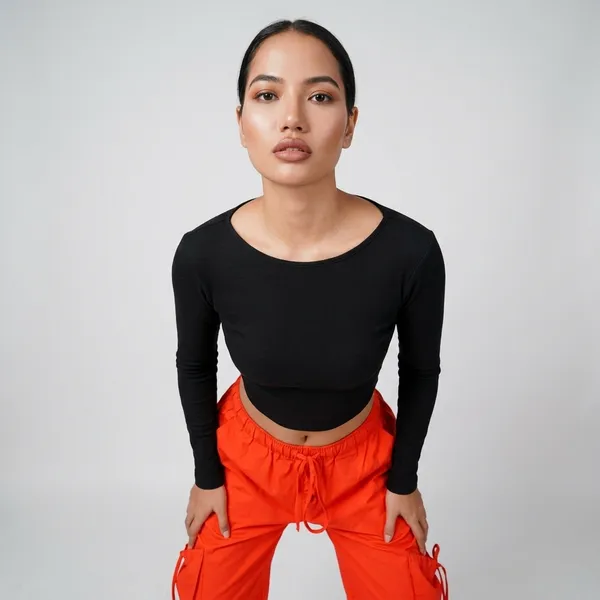 Solid_Cotton_Stretchable_Crop_Top