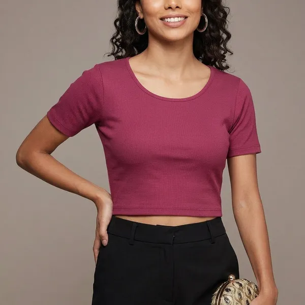 Solid_Cotton_Stretchable_Crop_Top