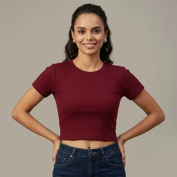 Solid_Cotton_Stretchable_Crop_Top