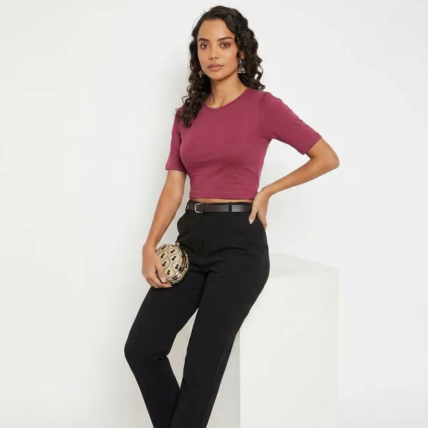 Solid_Cotton_Stretchable_Crop_Top