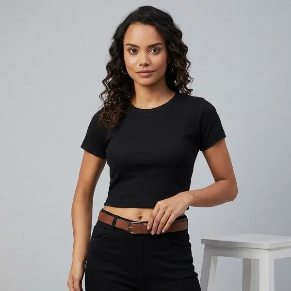 Solid_Cotton_Stretchable_Crop_Top