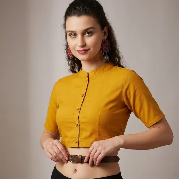 Solid_Cotton_Stretchable_Crop_Top