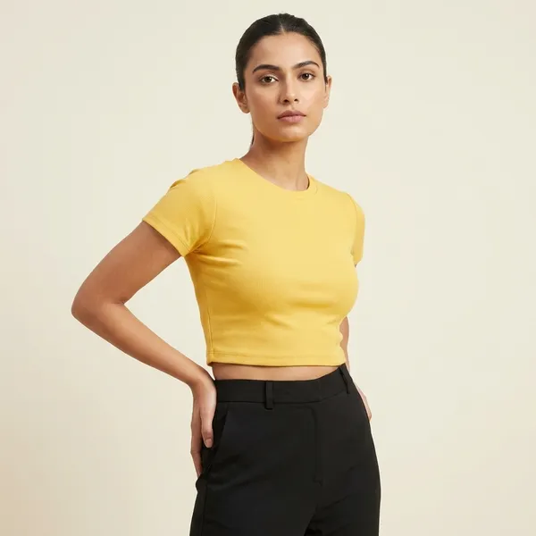 Solid_Cotton_Stretchable_Crop_Top