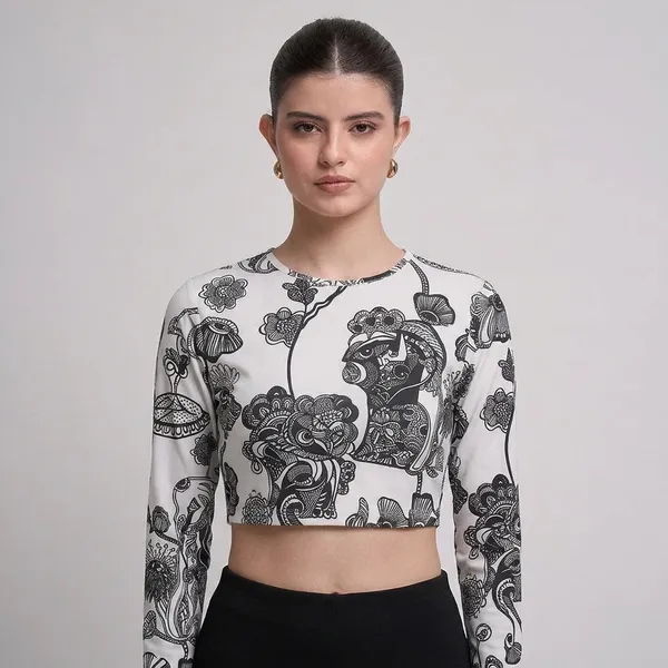 Solid_Cotton_Stretchable_Crop_Top
