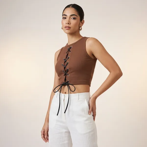 Solid_Cotton_Stretchable_Crop_Top