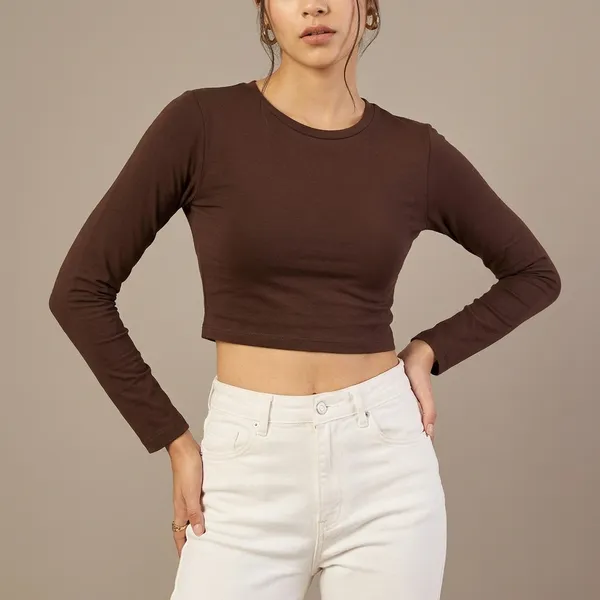 Solid_Cotton_Stretchable_Crop_Top