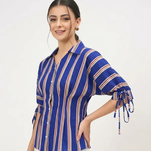 Puff_Sleeve_Waisted_Shirt