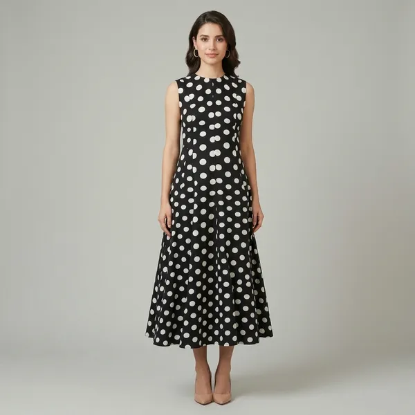 Pure_Cotton_Panelled_Midi_Dress
