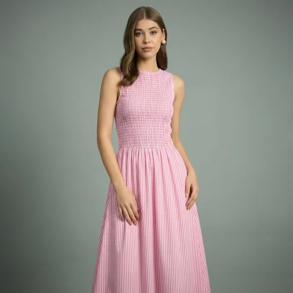 Pure_Cotton_Smocked_Midi_Dress
