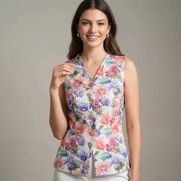 Pure_Linen_Printed_Waistcoat