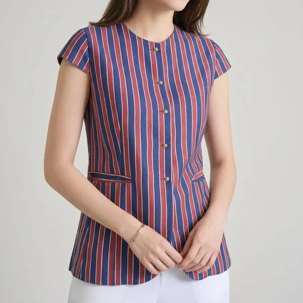Pure_Linen_Striped_Tailored_Vest