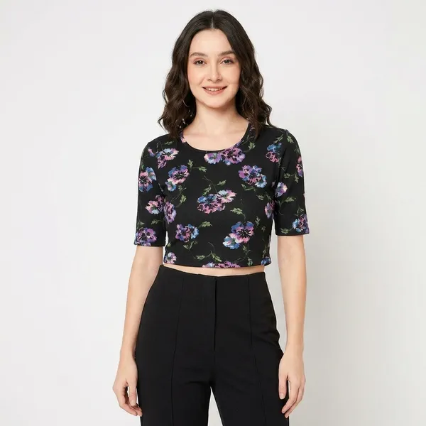 Solid_Cotton_Stretchable_Crop_Top