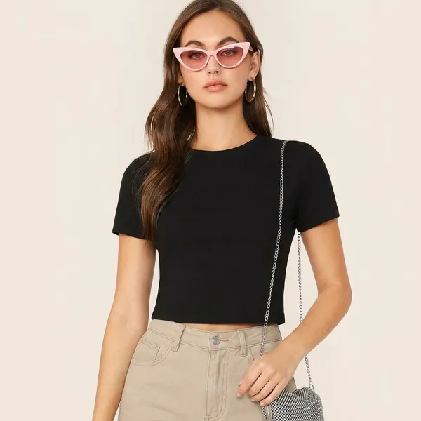 Solid_Cotton_Stretchable_Crop_Top