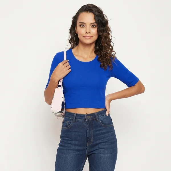 Solid_Cotton_Stretchable_Crop_Top