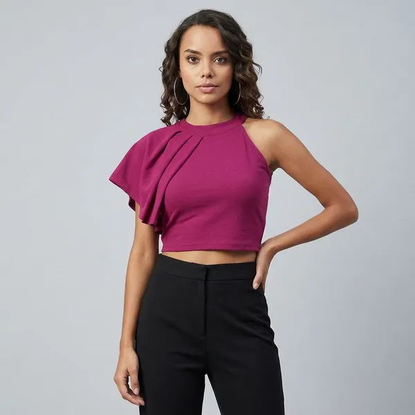 Solid_Cotton_Stretchable_Crop_Top