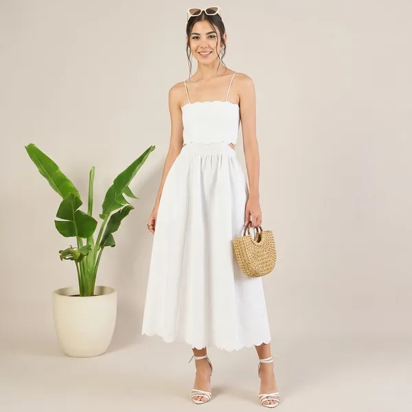 Scalloped_Fit_And_Flare_Midi_Cotton_Dress