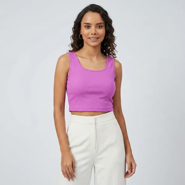 Solid_Cotton_Stretchable_Crop_Top