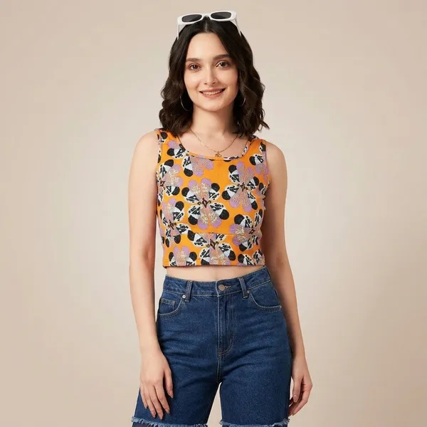 Solid_Cotton_Stretchable_Crop_Top